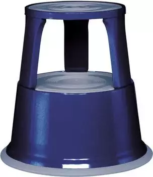 Wedo Rollhocker Metall blau