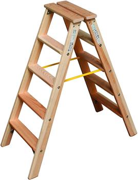 Krause Stufen-Doppelleiter 2x5 (818225)