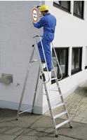 MUNK Sprossenstehleiter 2x6 Sprossen