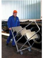 Arbeitspodest Starr Mit Handlauf 3 Stufen - 050043 - G&uuml;nzburger Steigtechnik