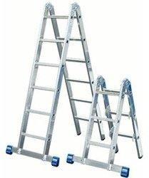 Krause Stabilo Gelenk-CombiLeiter 2x3 und 2x6 (123558)