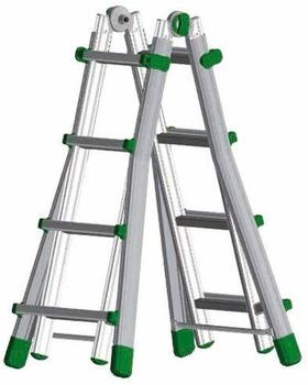 Facal Super Pro 600 Range Teleskopleiter Euro Briko S600 4x6 Sprossen