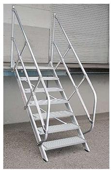 Günzburger Steigtechnik Aluminium-Treppe Stufen 60° 14 Stufen (300234)