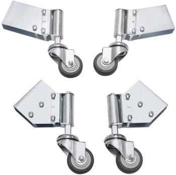 Hymer Federrollenset für Sicherheitstreppen, 4 Rollen inkl. Befestigungsmaterial (008951)