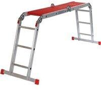 Altrex Woodytrex-Superieur 3-teilige Bodentreppe einklappbar 110x70cm
