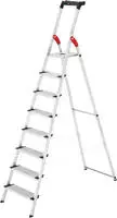 Hailo L80 Comfortline, Alu-sicherheits-stehleiter, 6 Stufen