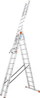 Aluminium-vielzweckleiter Monto Tribilo Mit Treppenfunktion 9,30 M Viel-/