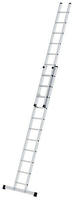 MUNK Schiebeleiter mit Traverse 2x8 Sprossen