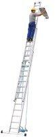 Munk Sprossen-Seilzugleiter 3-teilig mit Standard-Traverse 3x18 Sprossen