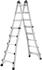 Brennenstuhl Multifunktions-Teleskopleiter Aluminium 4x4