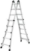 Brennenstuhl Multifunktions-Teleskopleiter Aluminium 4x4