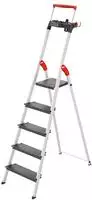 Hailo L100 TopLine - Sicherheits-Stehleiter 5 XXL-Stufen - Art-Nr: 8050507