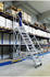 Günzburger Steigtechnik Aluminium-Plattformtreppe fahrbar 60° 4 Stufen (300704)