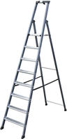 Krause SePro S Stufenstehleiter eloxiert 8 Stufen