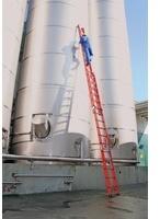 G&uuml;nzburger Steigtechnik MUNK 36110 Vollkunststoff Schiebeleiter Arbeitsh&ouml;he (max.):