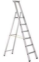 Zarges Stehleiter Saferstep S, 41374, mit Plattform, aus eloxiertem Aluminium,...