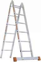Layher Topic 1056 Klappleiter 2x6 Sprossen