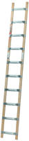 Euroline Holz/Alu Dachdeckerleiter 18 Sprossen
