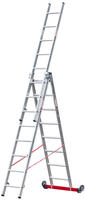 Euroline Premium 30778 Mehrzweckleiter 3-teilig 3x13 Sprossen
