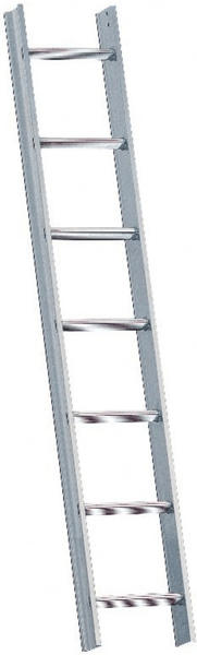 Layher 7 Sprossen, Anthrazitgrau (1051307)