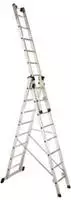 MUNK Mehrzweckleiter mit Nivello&reg; Traverse 3x8 Sprossen