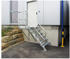 Günzburger Steigtechnik Aluminium-Treppe Plattform 45° 6 Stufen (300426)