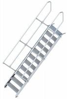 Layher 111 Treppe 45° 80cm breit 11 Stufen