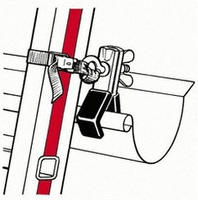 Hymer Leiterhalterset f&uuml;r Dachrinnen 2 Halter inkl. Befestigungsmaterial