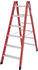 Krause Kunststoff-Stufendoppelleiter 2x6 Stufen