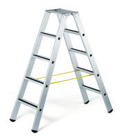 Stufen-Stehleiter R13step B 2x6 Stufen L.1,7m Arbeits-H.3,05m G.9,3kg Zarges