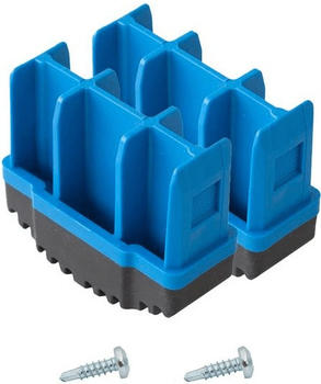 Krause Stabilo Fußstopfen Paar blau 64 x 25mm (211002)