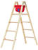 Hymer Holz-Stufenstehleiter 2x12 Stufen (7149924)