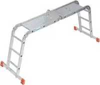 Monto Multimatic Gelenkleiter Plattform 4x3 Tritte Multifunktionsleiter - Krause