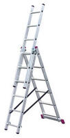 Krause Corda Vielzweckleiter Aluminium 3x 6 Sprossen