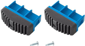 Krause Stabilo Fußstopfen Paar 77 x 25mm blau (211019)