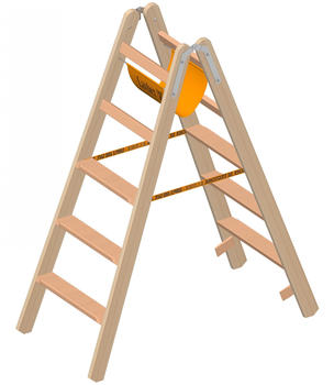Layher 1020 Holzstehleiter