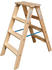 Krause Stabilo Professional Holz 2-tlg. Stehleiter