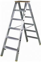 Iller Stufenstehleiter Mit 2x8 Stufen 3,40m Ah