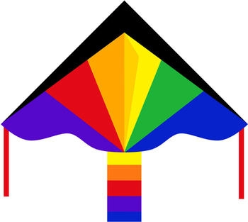 Invento Eco Line Simple Flyer Rainbow 120 cm