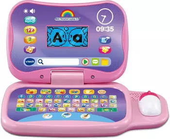 Vtech Mein Vorschul-Laptop 2.0 pink – Vielfältige Lernbereiche für ganzheitliche Förderung