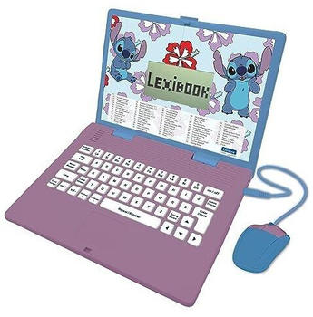 Lexibook Disney Stitch - Ordinateur éducatif bilingue français/anglais (French)