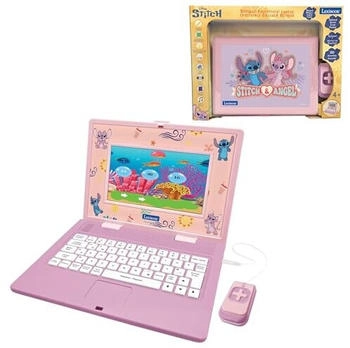Lexibook Stitch & Angel - Ordinateur éducatif bilingue français/anglais (French)