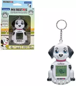 Lexibook My Best-E Puppy Konsole mit LCD-Bildschirm und Schlüsselanhänger