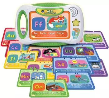 VTech ABC-Lernkartenspaß Lernkartenboard, ab 4 Jahre (80-616804)