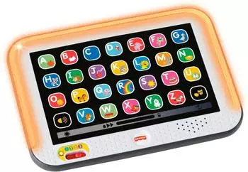 Fisher-Price Lernspaß Smart Stages Tablet mit Licht und Sound (HXB66)