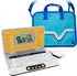 VTech Schulstart Laptop mit Tragetasche, zweisprachig Deutsch/Englisch (80-109749)