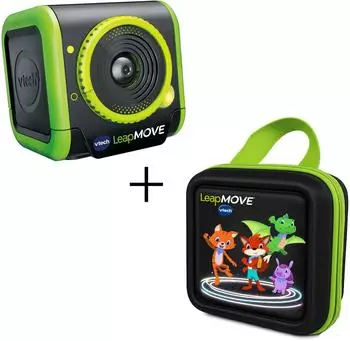 VTech LeapMOVE Deluxe Bundle mit Tragetasche, grün/schwarz
