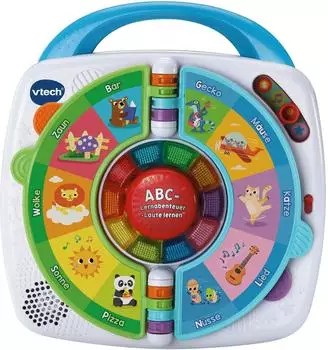 VTech ABC-Lernabenteuer – Laute lernen, bunt, mit Licht- und Soundeffekt (38690301-0)