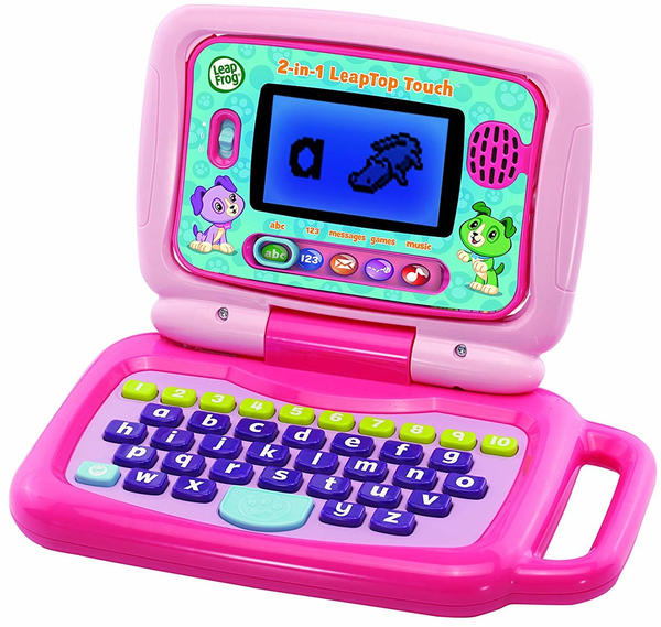 LeapFrog 2-in-1 Touch LeapTop Pink
