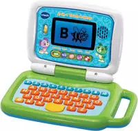 vtech 600904 Lerncomputer 2-in-1 Touch-Laptop, 3-6 Jahre, mit 10 Lernspielen und